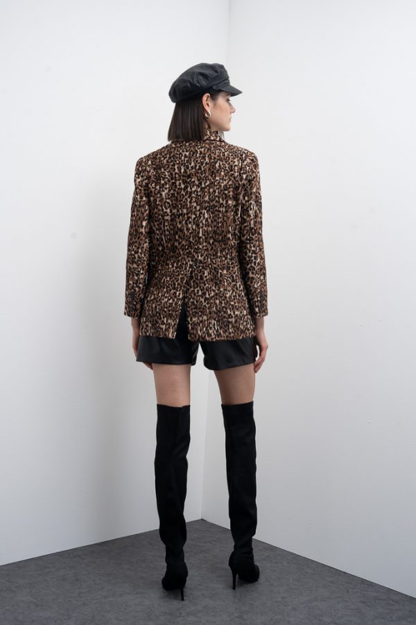 Blazer animal print pantera Goa Goa - Imagen 5