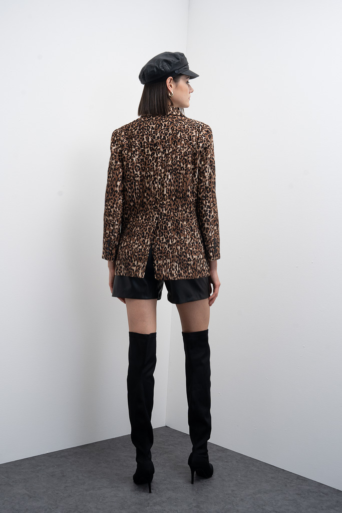 Blazer animal print pantera Goa Goa - Imagen 5