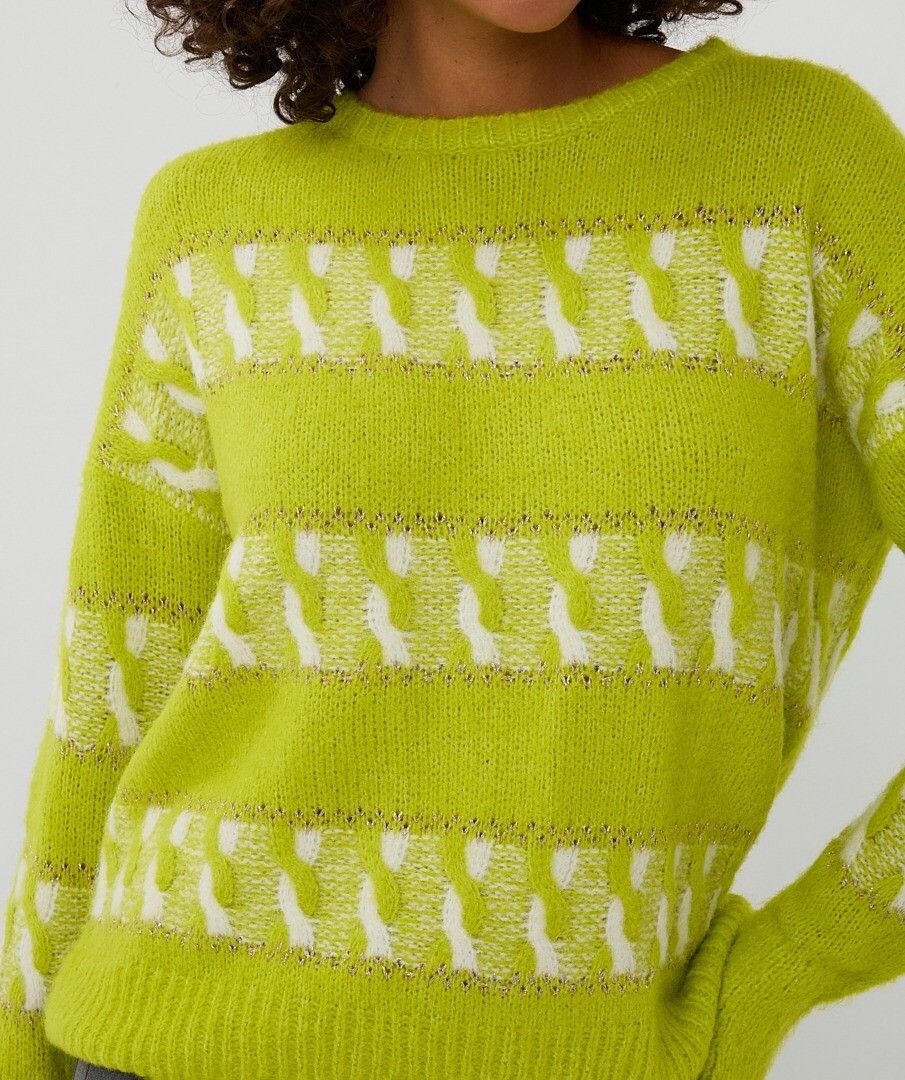 Jersey de rayas jacquard - Imagen 6