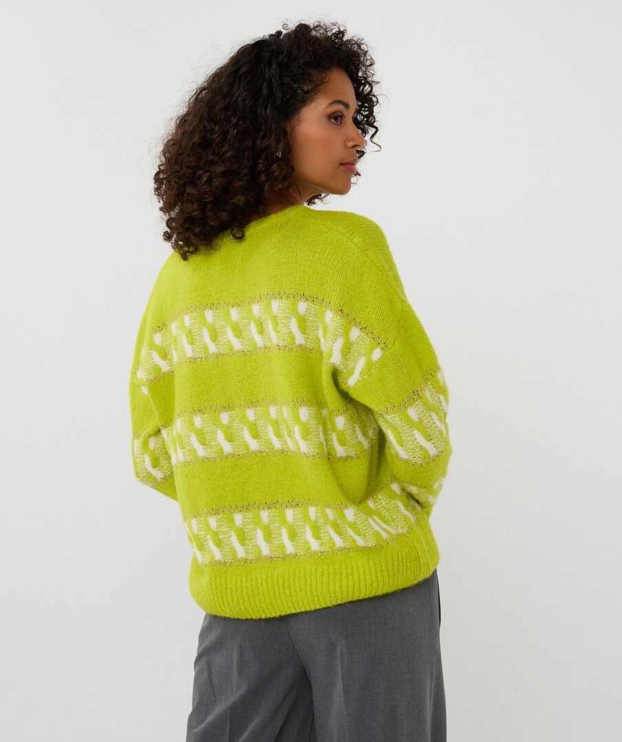 Jersey de rayas jacquard - Imagen 3