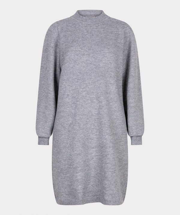 Vestido en lurex gris - Imagen 7