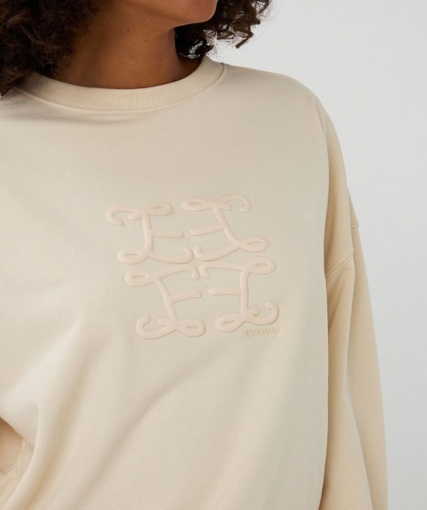 Sudadera en algodón con relieve - Imagen 6