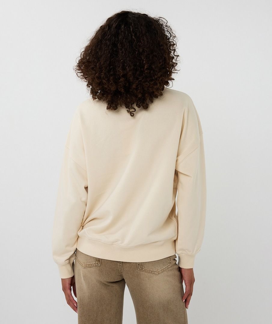 Sudadera en algodón con relieve - Imagen 4