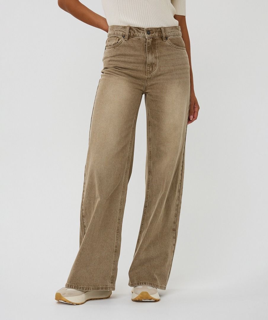 Pantalones vaqueros elásticos caramelo - Imagen 3