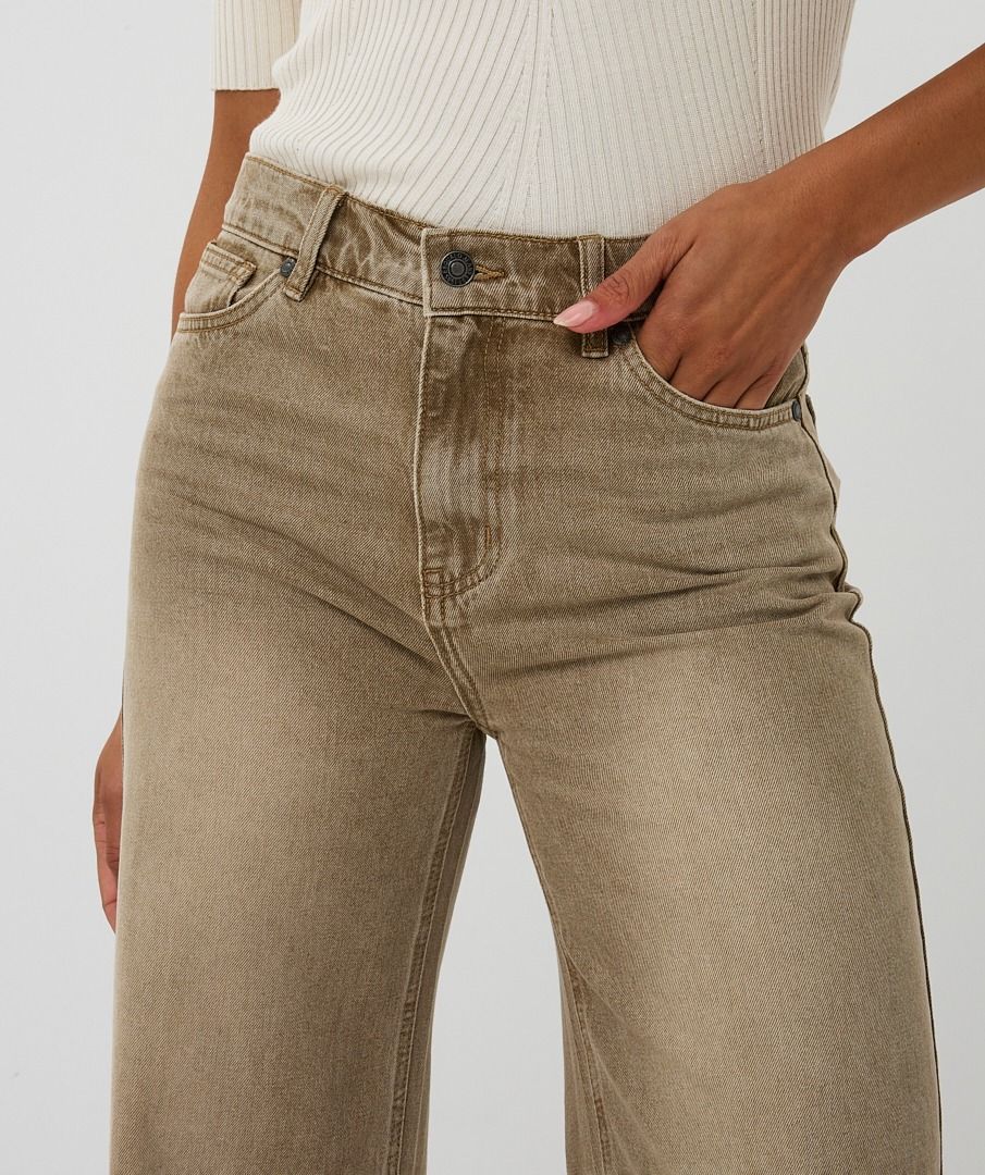 Pantalones vaqueros elásticos caramelo - Imagen 5