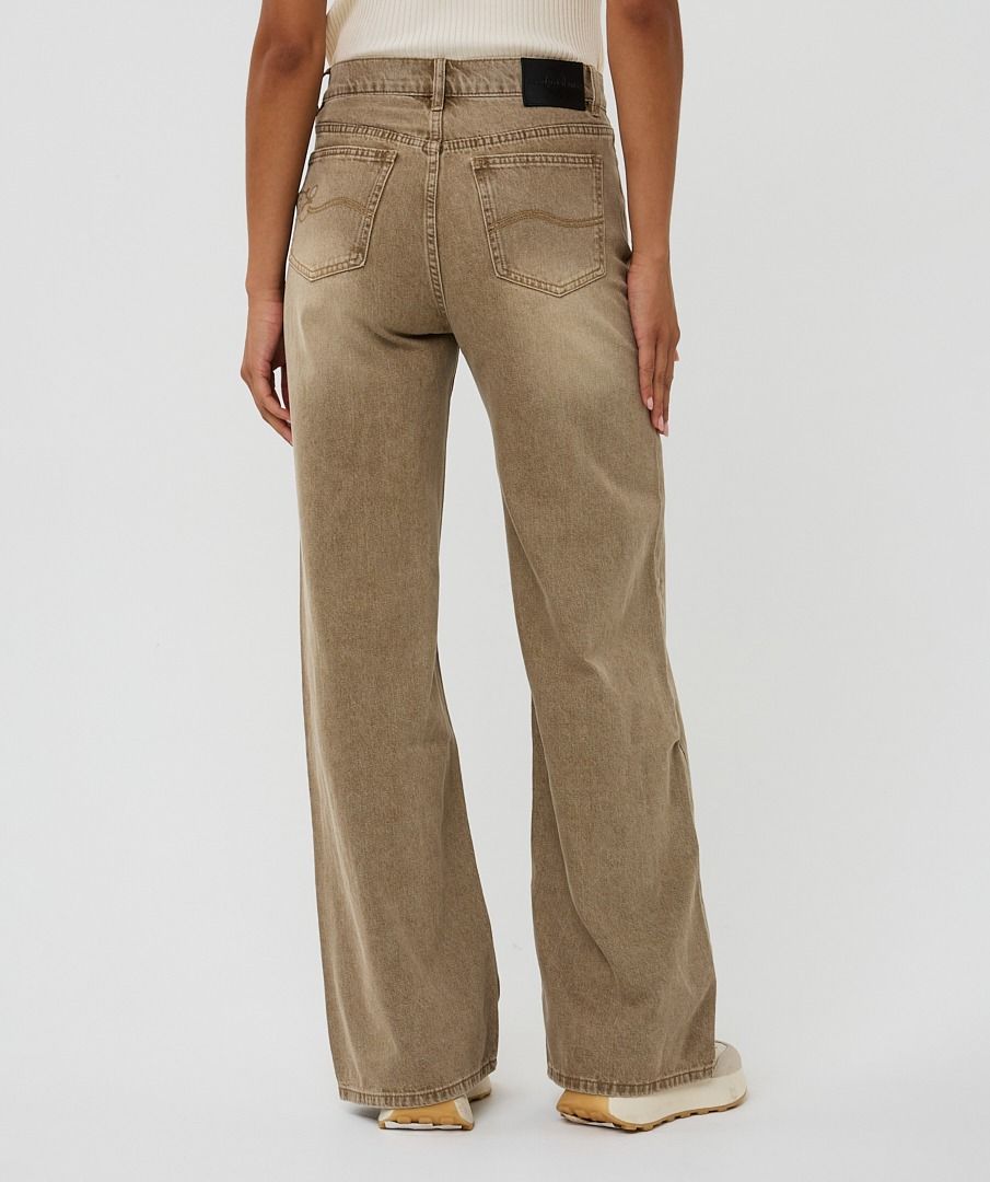 Pantalones vaqueros elásticos caramelo - Imagen 4
