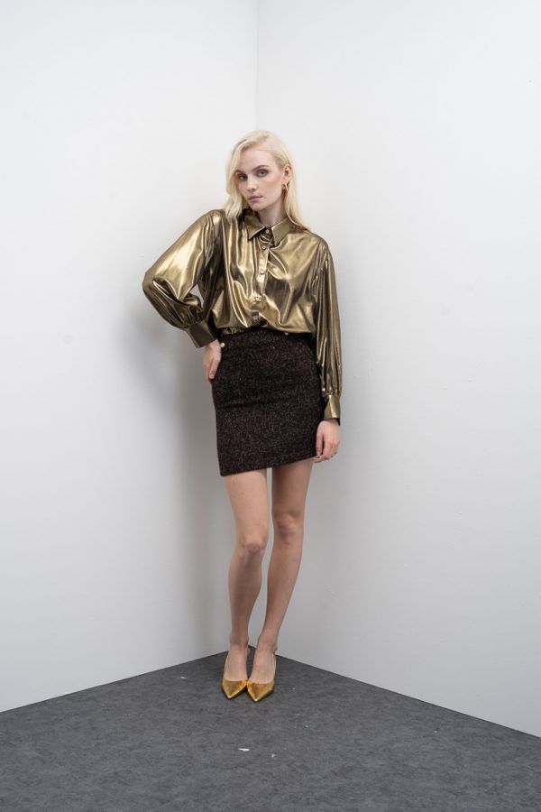 Falda corta en tweed Anarky Goa goa