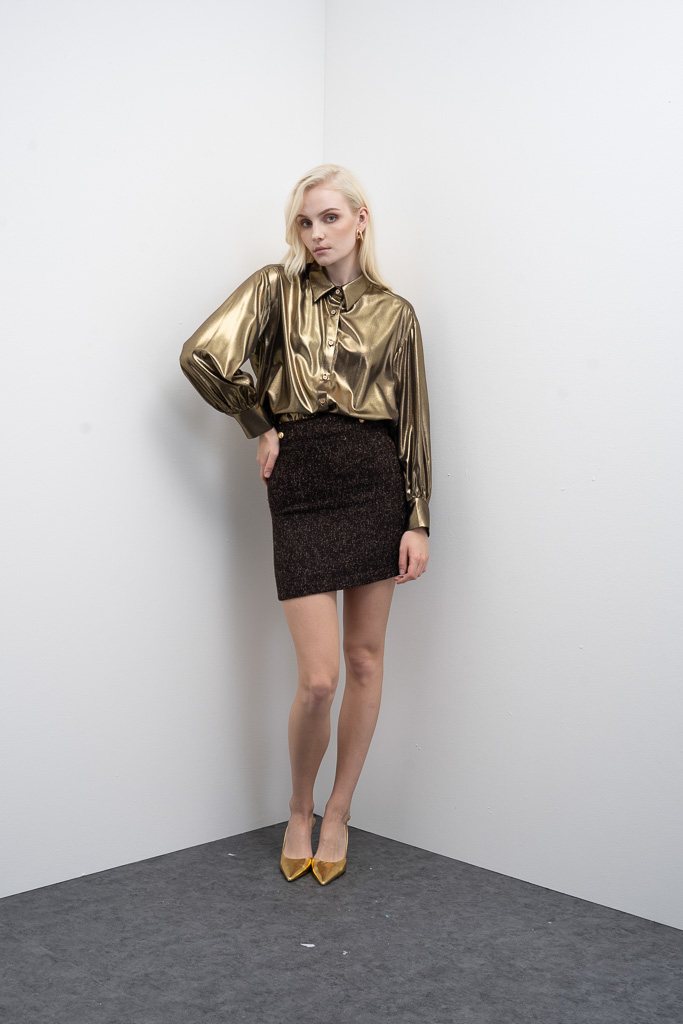 Falda corta en tweed Anarky Goa goa