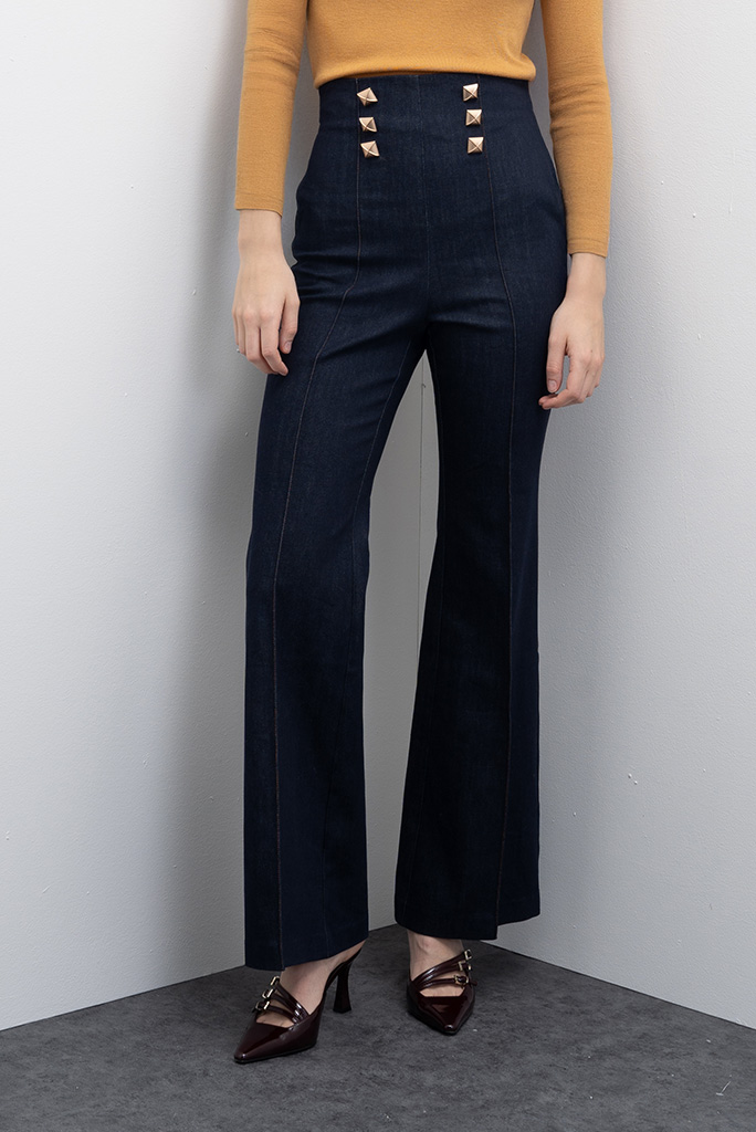 Pantalon vaquero tiro alto Soul Goa goa - Imagen 3