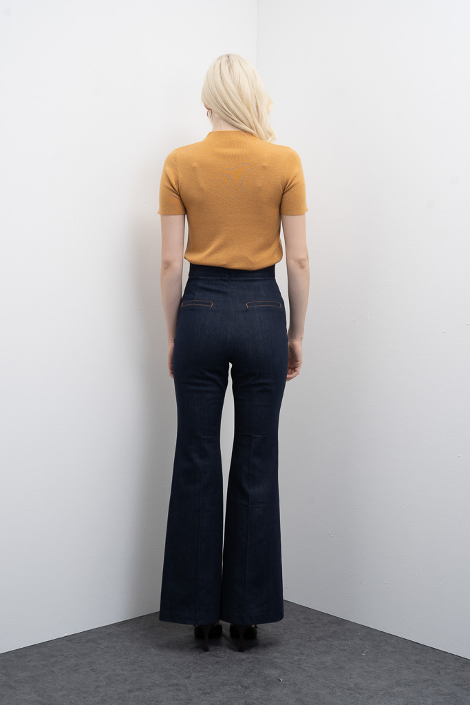 Pantalon vaquero tiro alto Soul Goa goa - Imagen 4