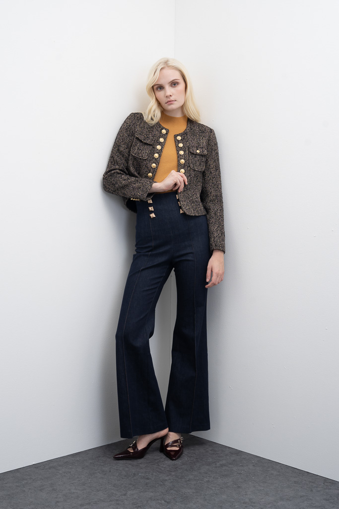 Pantalon vaquero tiro alto Soul Goa goa - Imagen 2