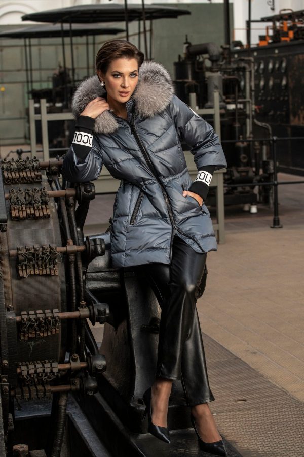 Abrigo de plumas Style 6048 loco luxo - Imagen 5