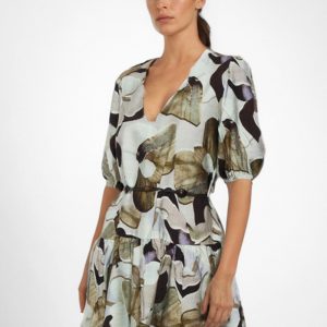 Vestido corto estampado Goa Goa