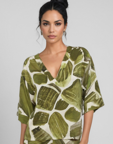 Top fluido estampado Goa Goa