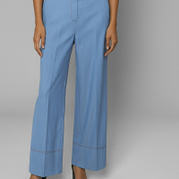 Pantalón ancho denim blue de Goa Goa