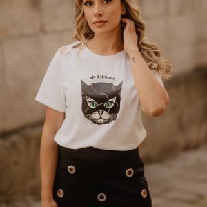 Camiseta gata Animosa