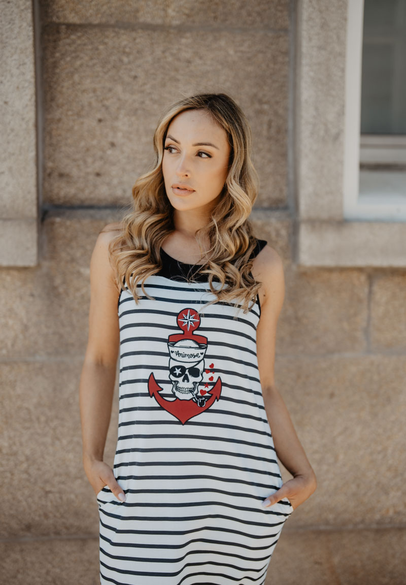 Vestido ancla pirata animosa - Imagen 3