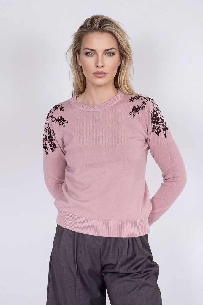 Jersey Rosa Bordado Goa Goa