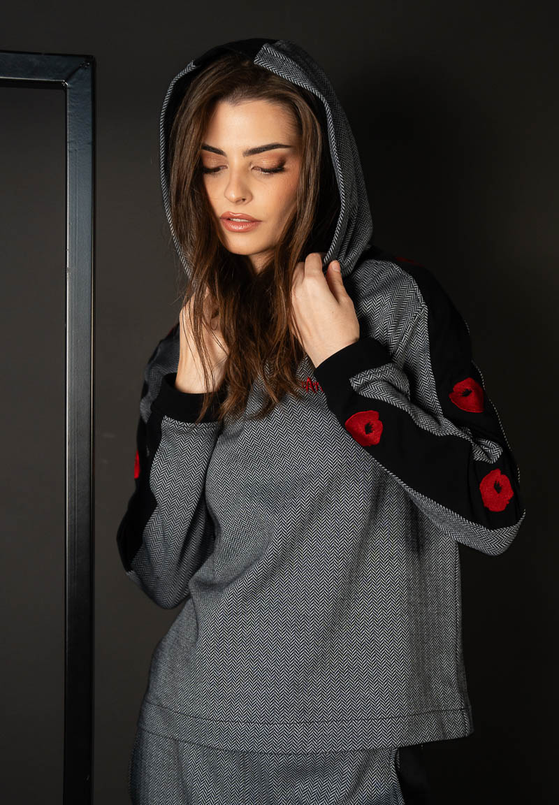 Sudadera Amapolas Animosa